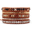 Mineral Matrix Wrap Bracelet