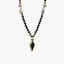 Obsidian Warrior Arrow Necklace