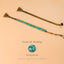 Regal Turquoise Weave Apple Watch Strap