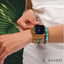 Regal Turquoise Weave Apple Watch Strap