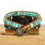 Regal Turquoise Weave Samsung Galaxy Watch Strap