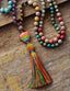Radiant Chakra Tassel Necklace