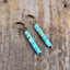 Coral Column Dangle Earrings