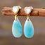 Ethereal Treasures Teardrop  Earrings
