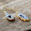 Midnight Glow Agate Earrings