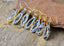 Midnight Glow Agate Earrings