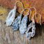Midnight Glow Agate Earrings