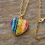 Chakra Balance Heart Jasper Necklace