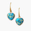 Enchanted Jasper Hearts Earrings