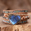 Intuitive Gleam Labradorite Wrap Bracelet