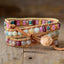 Tender Heart Rose Quartz Wrap Bracelet