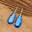 Deep Sea Teardrop Earrings